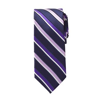 KingSize Men's KS Signature Collection Classic Stripe Tie