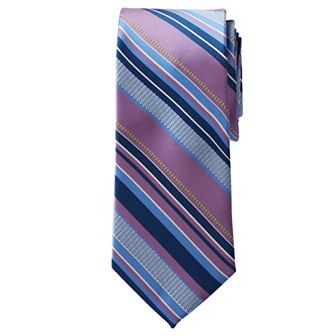 KingSize Men's KS Signature Collection Classic Stripe Tie