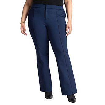 ELOQUII Women's Plus Size The Ultimate Stretch Flare Leg Pant