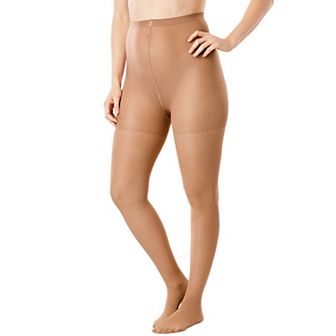 Comfort Choice Women's Plus Size 2-pack Control Top Tights