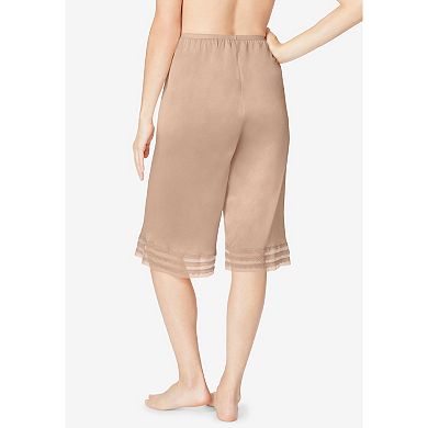 Comfort Choice Plus Size Snip-To-Fit Culotte