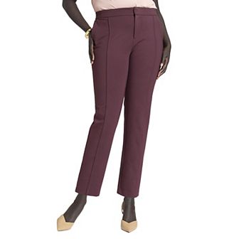 ELOQUII Women's Plus Size The Ultimate Stretch Slim Leg Pant