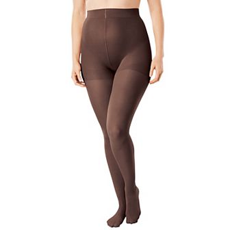 Comfort Choice Women's Plus Size 2-pack Smoothing Tights