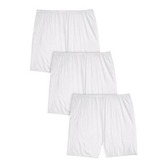 Comfort Choice Plus Size Cotton Bloomer 3-Pack