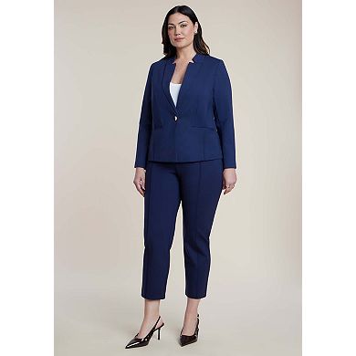 ELOQUII Women's Plus Size Tall The Ultimate Stretch Slim Leg Pant