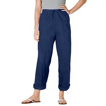 Woman Within Plus Size Petite The Boardwalk Pant