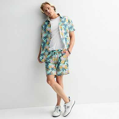 Men's Hurley Short Sleeve Button Down Shirt