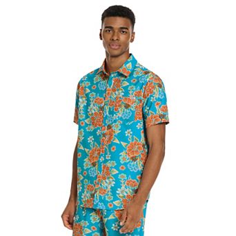 Men's Hurley Short Sleeve Button Down Shirt
