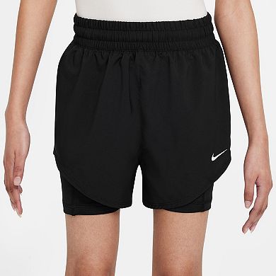 Girls 8-20 Nike One Dri-FIT 2-in-1 Shorts