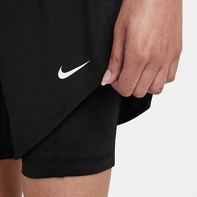 Girls 8-20 Nike One Dri-FIT 2-in-1 Shorts