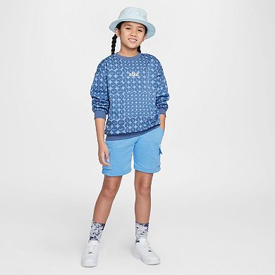 Girls 7-16 Nike Sportswear Club Fleece Oversized Crewneck Sweatshirt