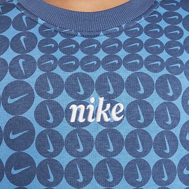 Girls 7-16 Nike Sportswear Club Fleece Oversized Crewneck Sweatshirt