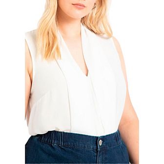 ELOQUII Women's Plus Size The Ultimate Layering Tank