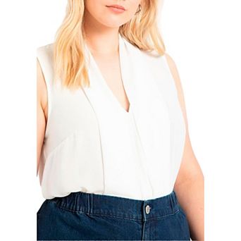 Eloquii Women's Plus Size The Ultimate Layering Tank