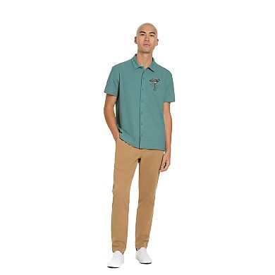 Men's Hurley Embroidered Button Down