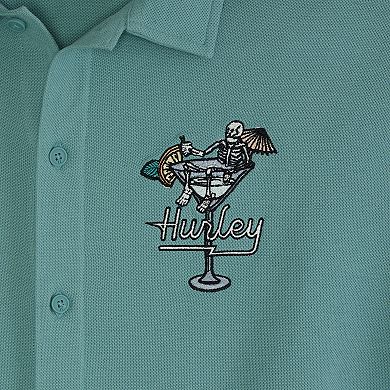 Men's Hurley Embroidered Button Down