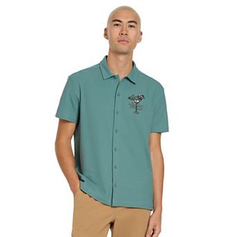 Men's Hurley Embroidered Button Down