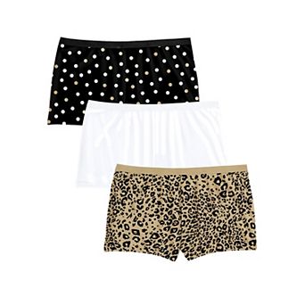 Comfort Choice Plus Size Boy Short 3-Pack