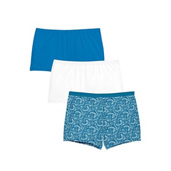 Comfort Choice Plus Size Boy Short 3-Pack