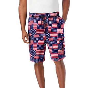 KingSize Men's Big & Tall 8 Flex Cargo Swim Trunks