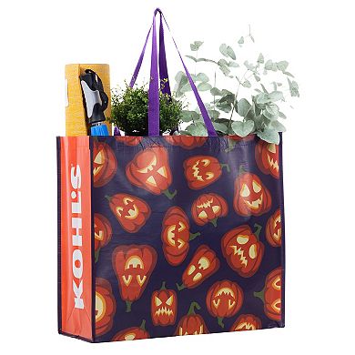 Fall Themed Large Reusable Tote