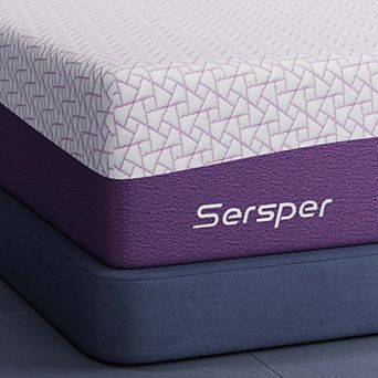 Sersper 12 Inch Gel Memory Foam Mattress