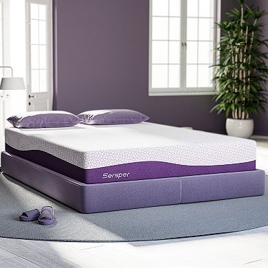 Sersper 12 Inch Gel Memory Foam Mattress