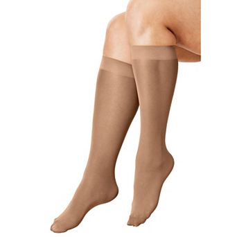 Comfort Choice Women's Plus Size 3-pack Knee-high Support Socks