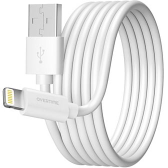 Overtime MFI Certified 10ft iPhone Charging Cable USB-A to Lightning (OTDCIP10)