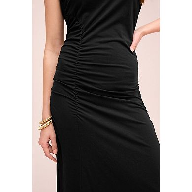 Women's NEXT Drape Ruched Column Dress