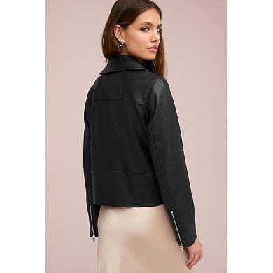 Women's NEXT Faux Leather Biker Jacket