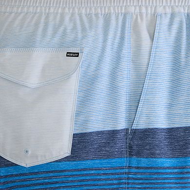 Men's Hurley 7.5" Striped Swim Trunks