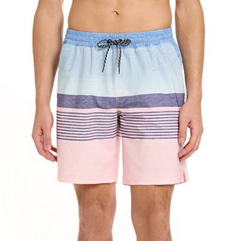 Men's Hurley 7.5" Striped Swim Trunks