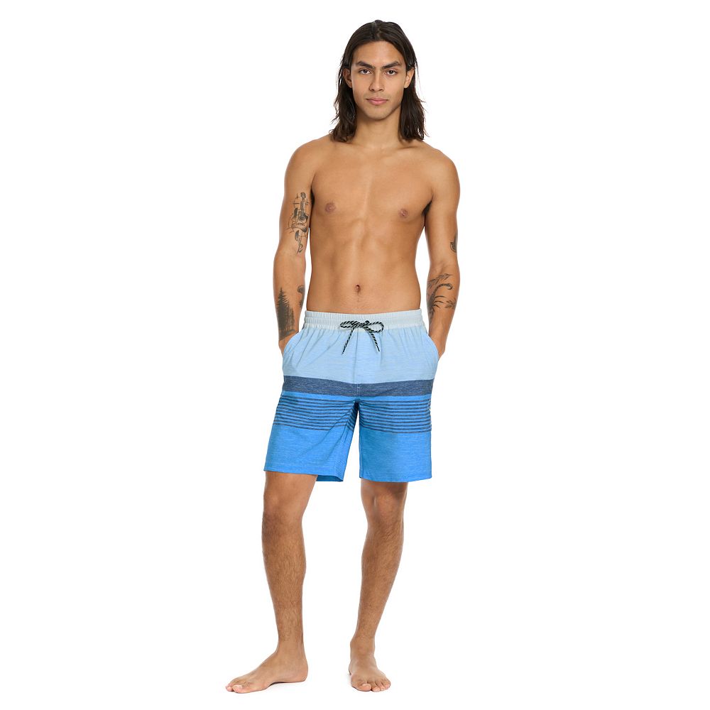 Men's Hurley 7.5-inch Striped Swim Trunks
