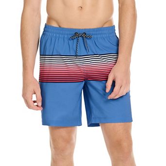 Men's Hurley 7.5" Striped Swim Trunks