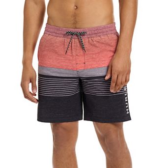 Men's Hurley 7.5" Striped Swim Trunks