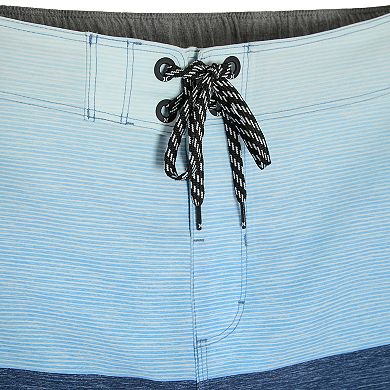 Men's Hurley 9.5" Striped Elastic Waist Boardshorts