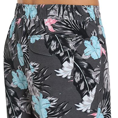 Men's Hurley 9.5" Printed Elastic Waist Boardshorts