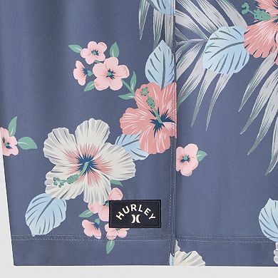 Men's Hurley 9.5" Printed Elastic Waist Boardshorts