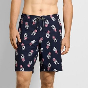 Men's Hurley 9.5" Printed Elastic Waist Boardshorts