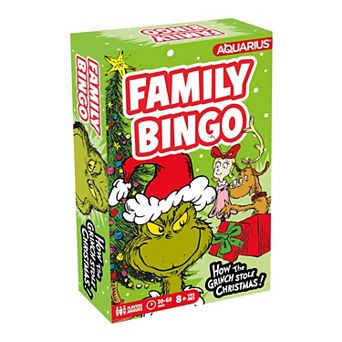 NMR The Grinch Family Bingo Game