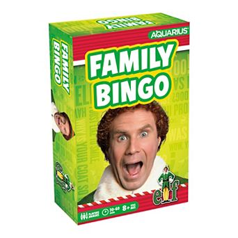 NMR Elf Buddy Family Bingo Game
