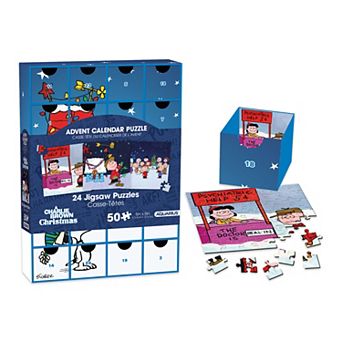 NMR A Charlie Brown Christmas 24 Jigsaw Puzzles Advent Calendar