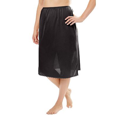 Comfort Choice Plus Size Half Slip 25"" 2-Pack