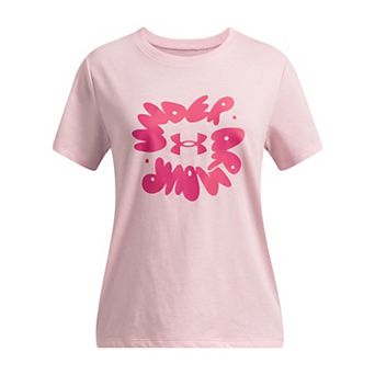 Girls 7-18 Under Armour Bubble Wordmark Short Sleeve Graphic Tee