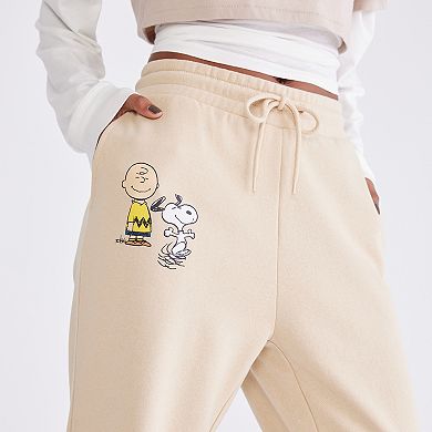 Juniors' Aeropostale Peanuts Charlie Brown & Snoopy Sweatpants
