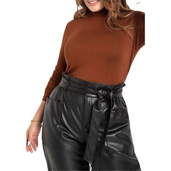 Eloquii Women's Plus Size Layering Turtleneck