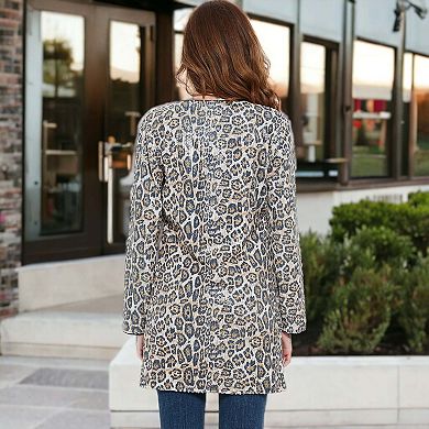 Women's Sequin Open Front Cocktail Outerwear Jacket