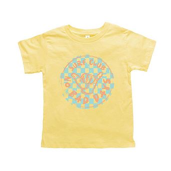 Surf Club Checkered Toddler Short Sleeve Graphic Tee