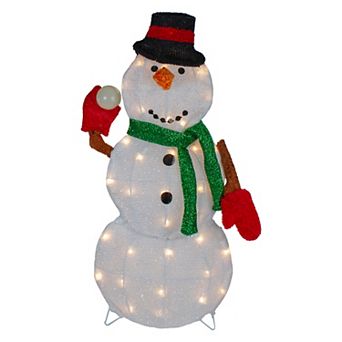 Northlight Black and White Snowman Christmas Outdoor Decoration